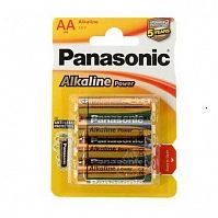 ��������� ����������� Panasonic Alkaline AA LR6 BL4 4 ��