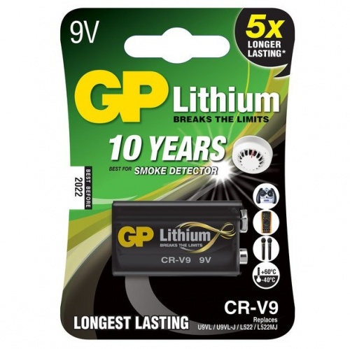 ��������� �������� GP Lithium CR-V9 1 ��.