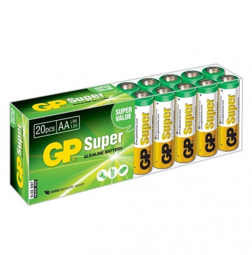 ��������� ����������� GP Batteries Super Alkaline 15� �A 20 ��.