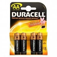 ��������� ����������� Duracell Basic AA LR6 Bl-4 4 ��