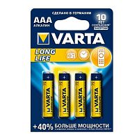 ��������� ����������� Varta Longlife AAA 4 ��.