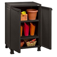 ���� �� �������� Keter Rattan Base Tall Shed