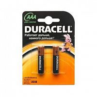 ��������� ����������� Duracell Basic AAA LR03 Bl-2 2 ��