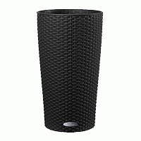 ����� (�������) Lechuza Cilindro Cottage Complete (black), D23xH41��