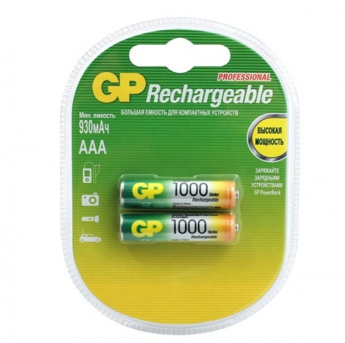 ��������� �������������� GP Batteries 100AAAHC AAA 930 ��� 2 ��.