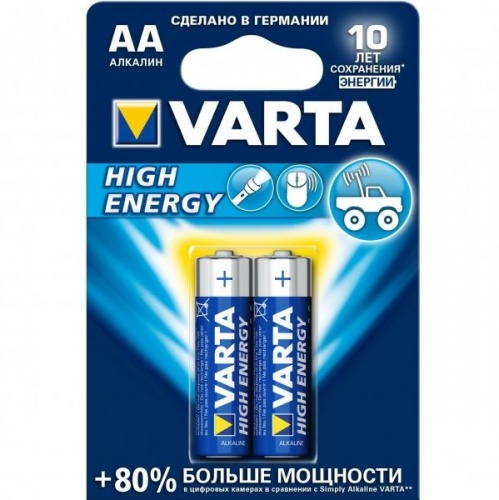 ��������� ����������� Varta High Energy AA 2 ��.