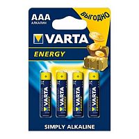 ��������� ����������� Varta Energy AAA 4 ��.
